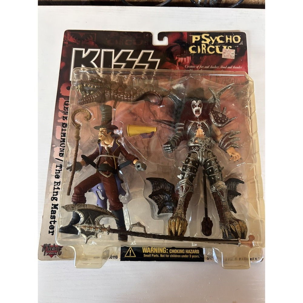 McFarlane Toys KISS Psycho Circus Gene Simmons Ring Master Set